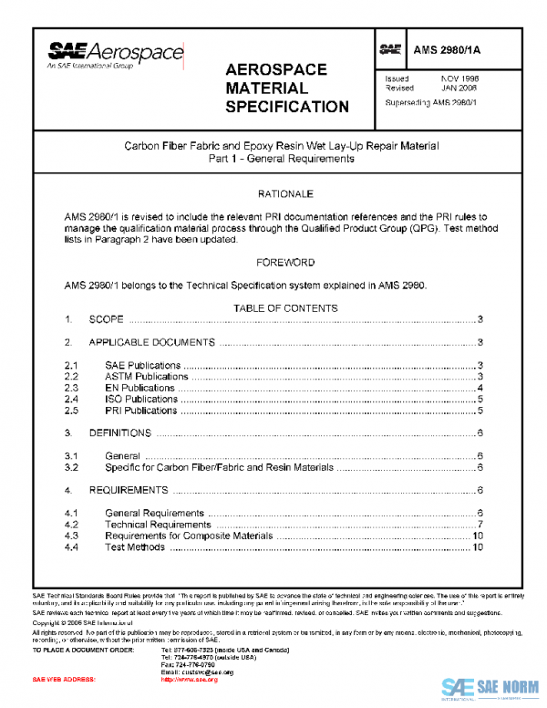 SAE AMS2980/1A PDF