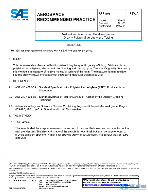 SAE ARP1153A PDF