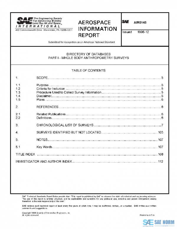 SAE AIR5145 PDF