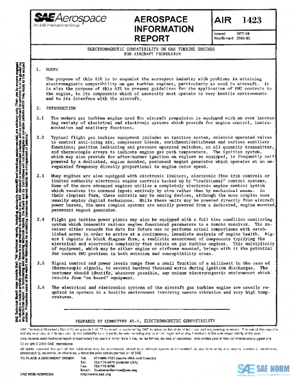 SAE AIR1423 PDF