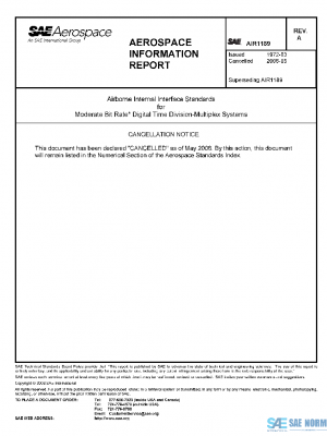 SAE AIR1189A PDF