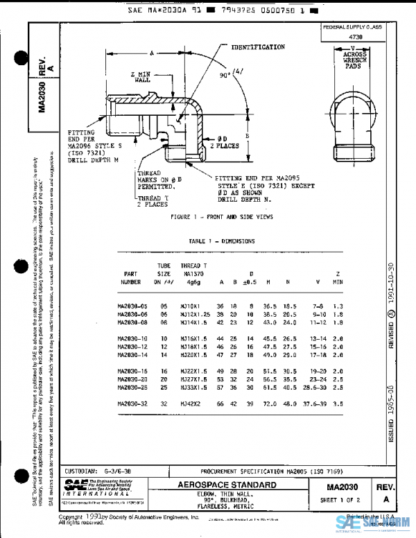 SAE MA2030A PDF