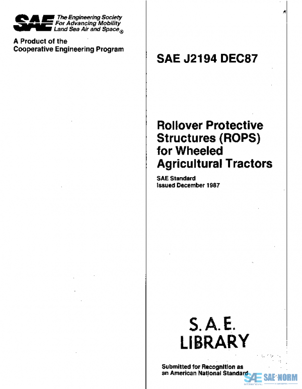 SAE J2194_198712 PDF