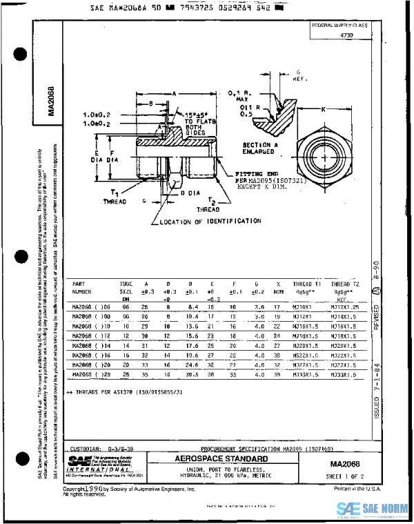 SAE MA2068A PDF