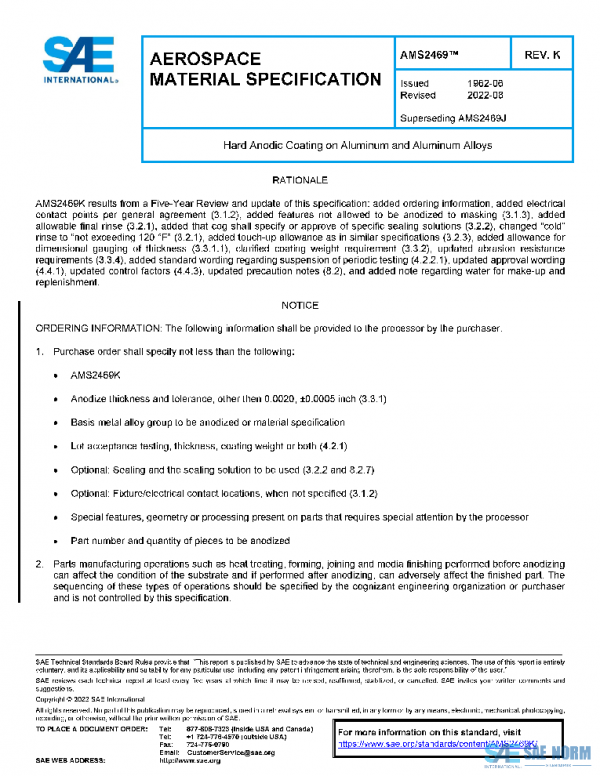 SAE AMS2469K PDF SAE AMS2469K PDF