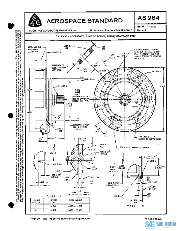 SAE AS964 PDF