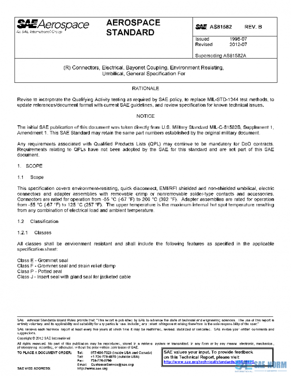SAE AS81582B PDF SAE AS81582B PDF