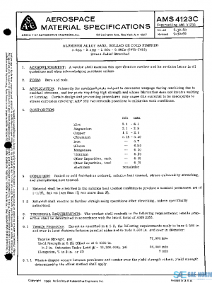 SAE AMS4123C PDF