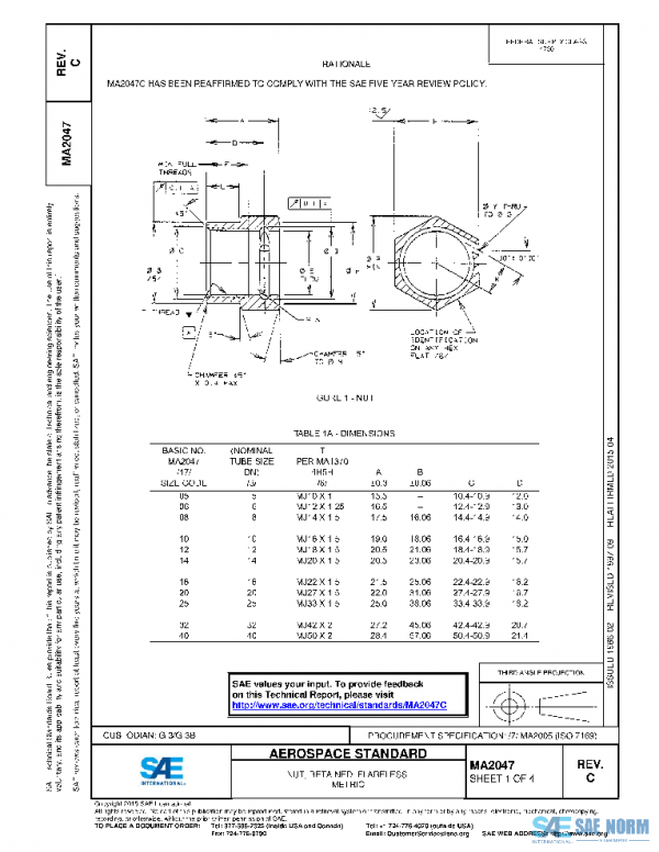 SAE MA2047C PDF