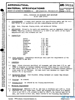 SAE AMS5613D PDF