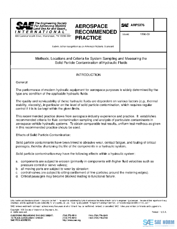 SAE ARP5376 PDF