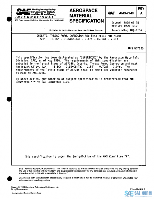 SAE AMS7246A PDF SAE AMS7246A PDF