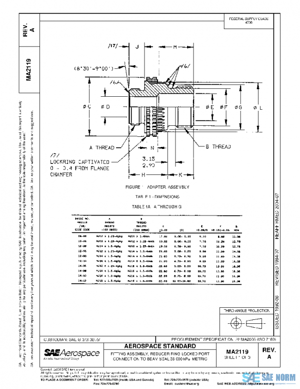SAE MA2119A PDF SAE MA2119A PDF