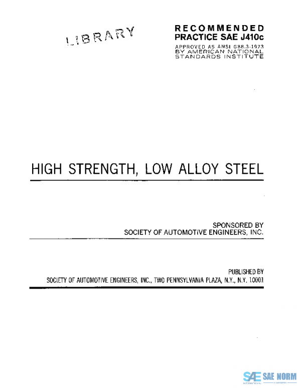SAE J410C_196910 PDF