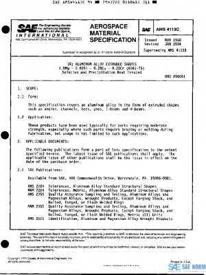 SAE AMS4113C PDF