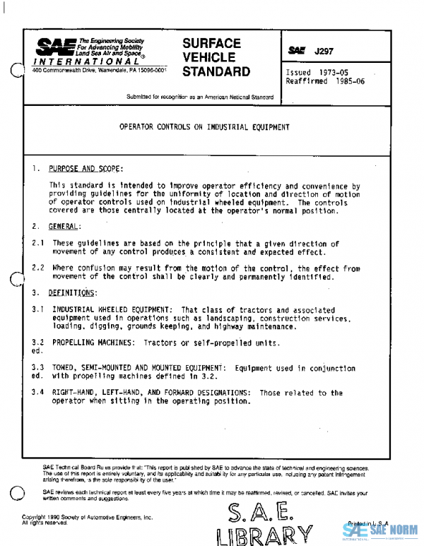 SAE J297_198506 PDF