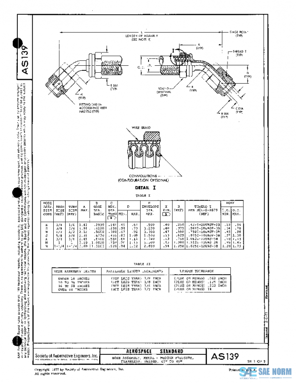 SAE AS139 PDF