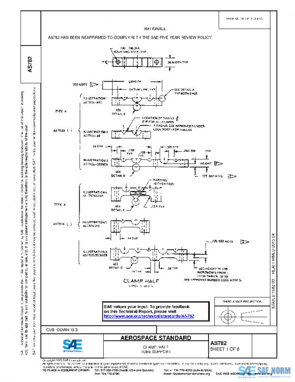 SAE AS782 PDF