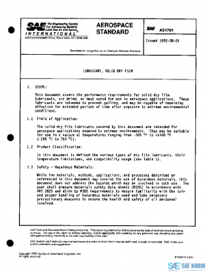 SAE AS1701 PDF
