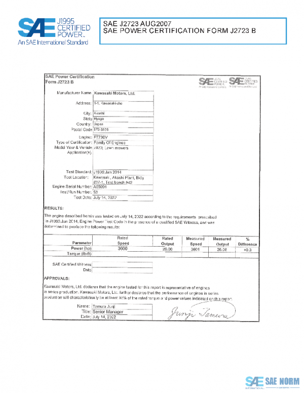 SAE CPKW1_23FT730V PDF SAE CPKW1_23FT730V PDF