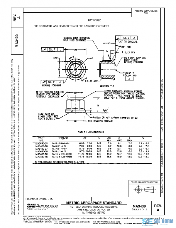 SAE MA3430A PDF SAE MA3430A PDF