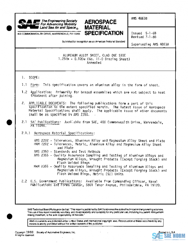 SAE AMS4063B PDF