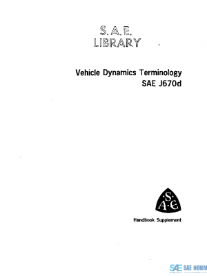 SAE J670D_197407 PDF