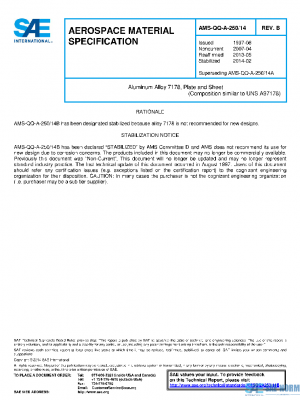 SAE AMSQQA250/14B PDF