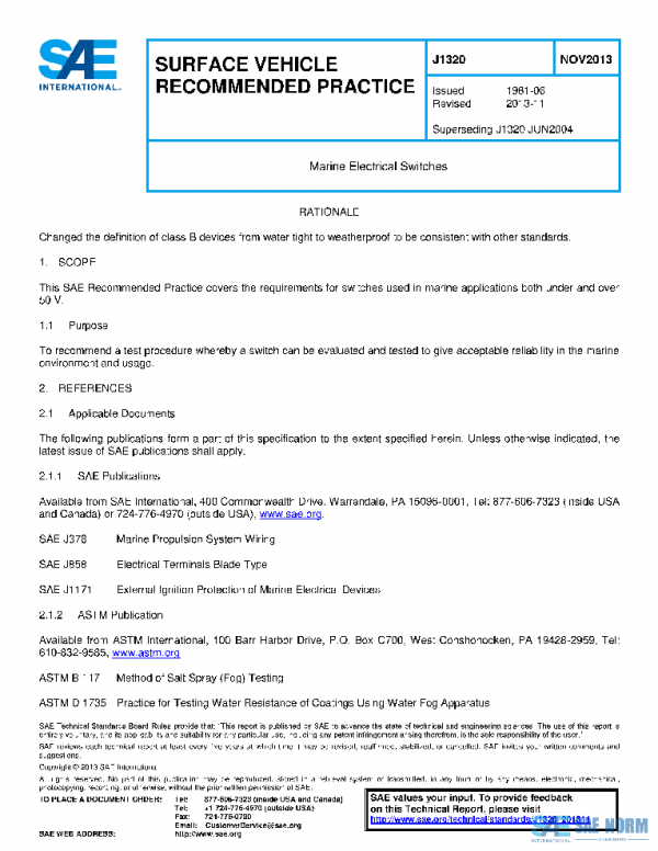 SAE J1320_201311 PDF