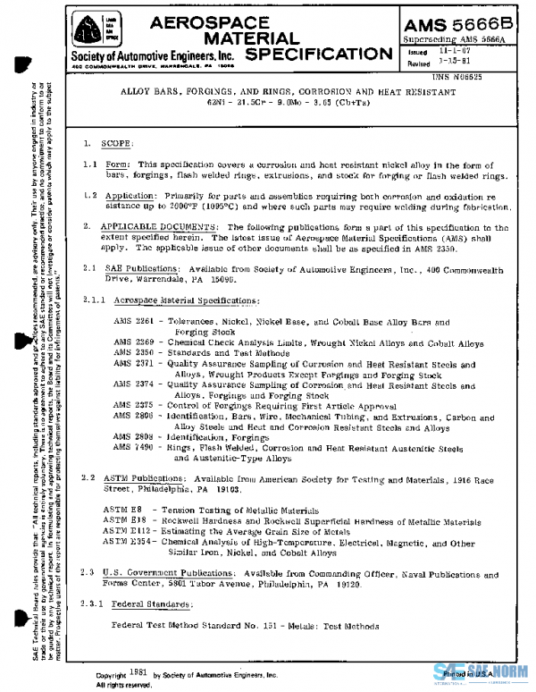 SAE AMS5666B PDF