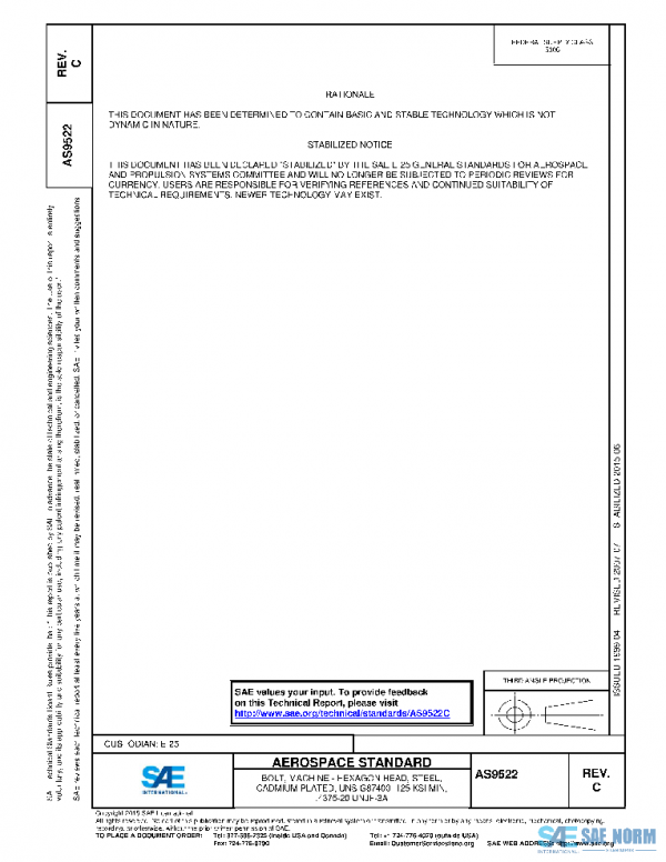 SAE AS9522C PDF SAE AS9522C PDF