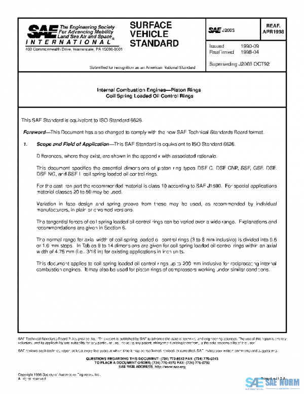 SAE J2003_199804 PDF SAE J2003_199804 PDF