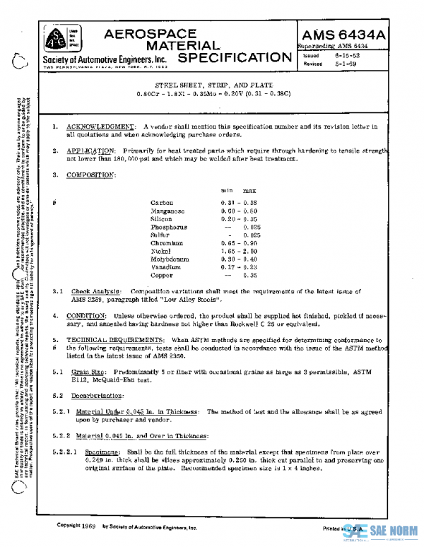 SAE AMS6434A PDF