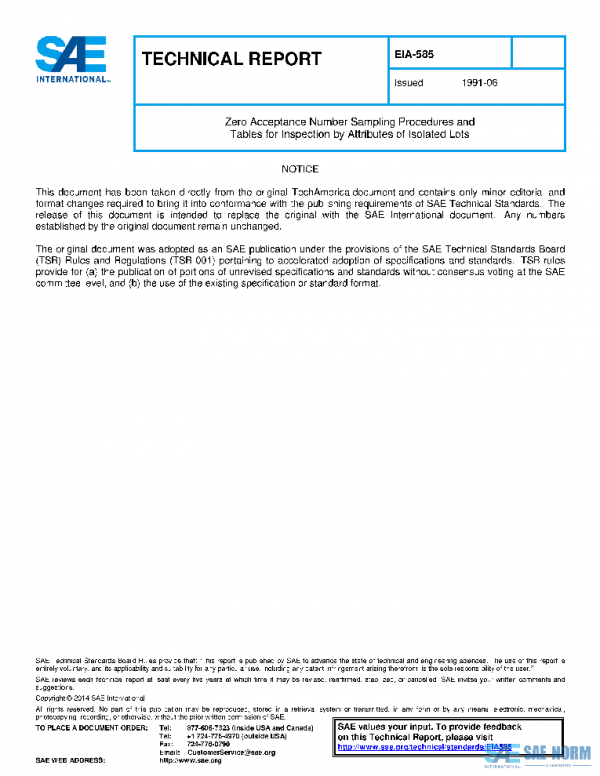 SAE EIA585 PDF SAE EIA585 PDF
