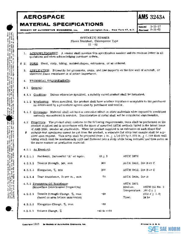 SAE AMS3243A PDF