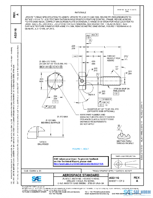 SAE AS3110A PDF