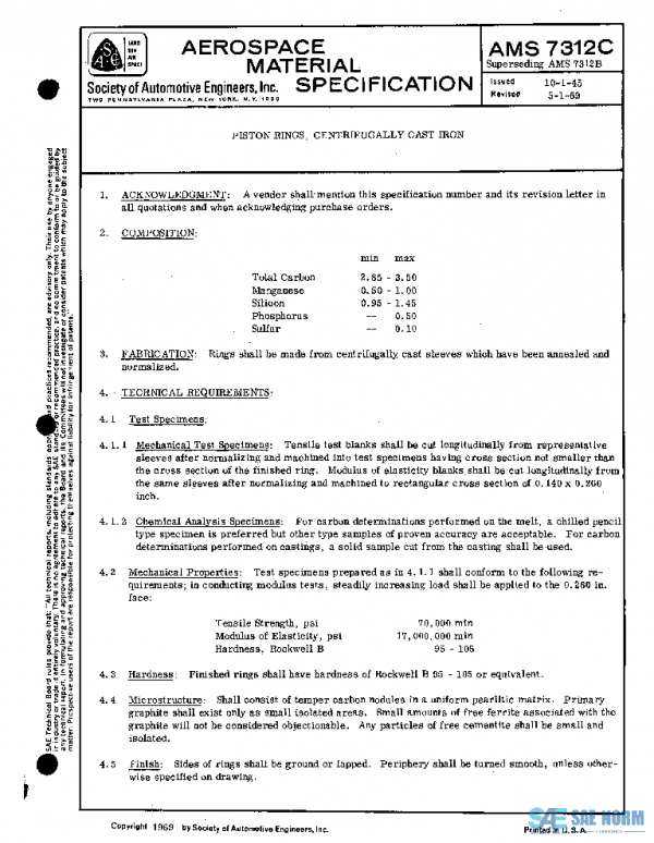 SAE AMS7312C PDF SAE AMS7312C PDF
