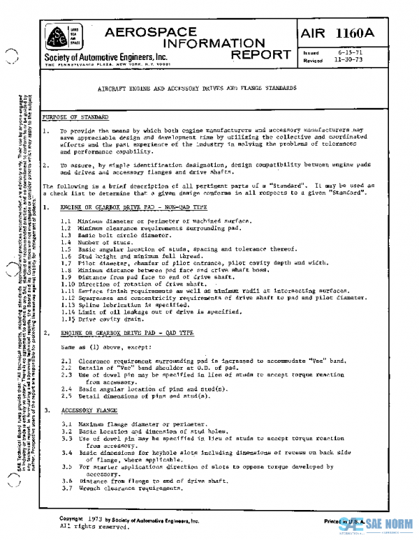 SAE AIR1160A PDF