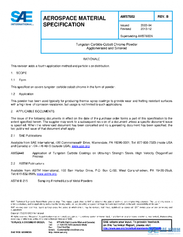 SAE AMS7882B PDF