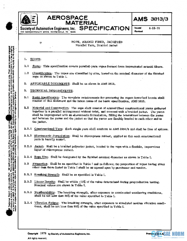 SAE AMS3813/3 PDF