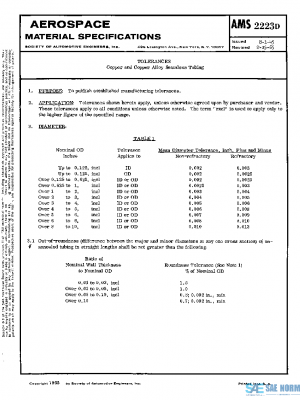 SAE AMS2223D PDF
