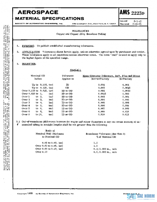 SAE AMS2223D PDF