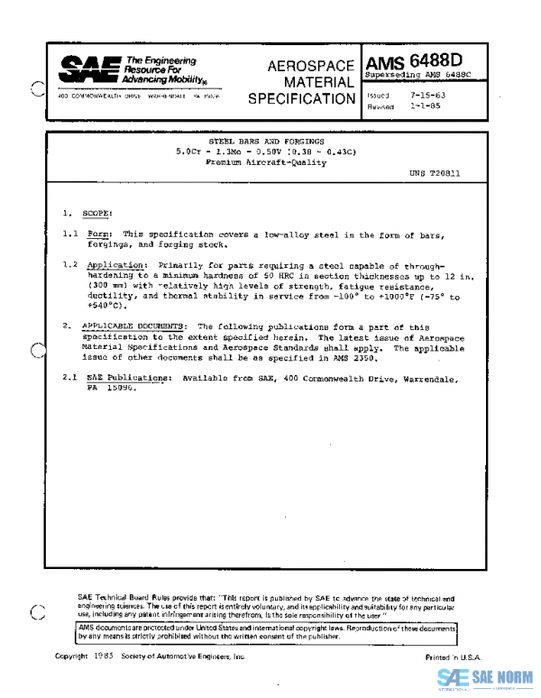 SAE AMS6488D PDF