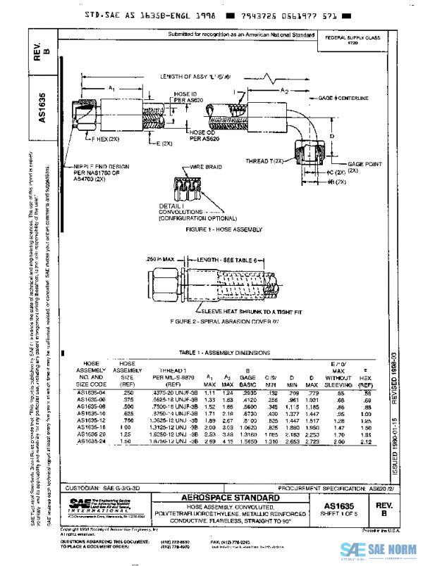 SAE AS1635B PDF