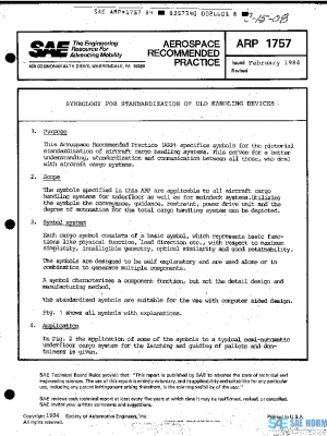 SAE ARP1757 PDF