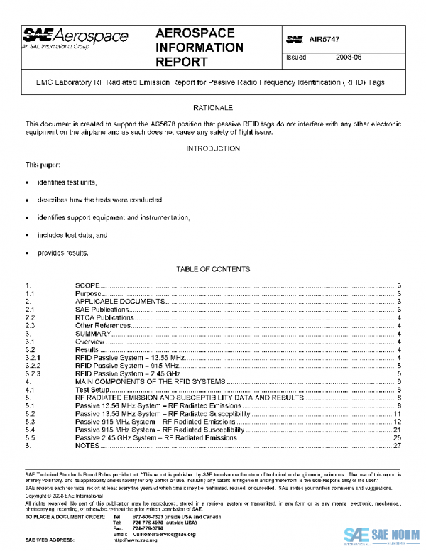 SAE AIR5747 PDF