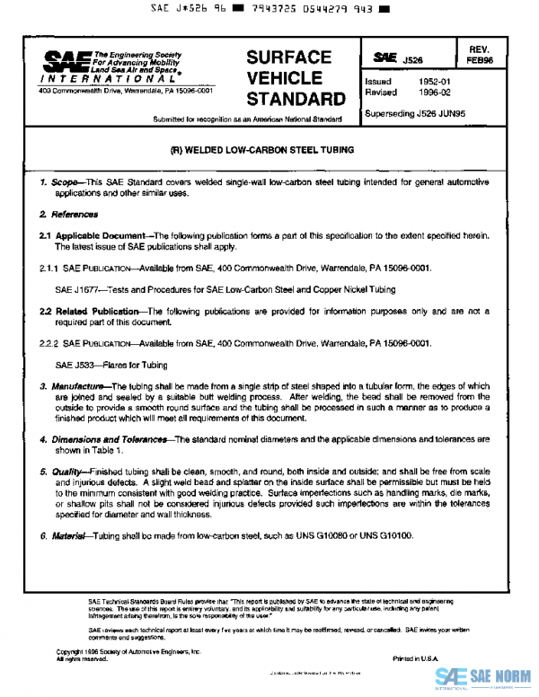 SAE J526_199602 PDF