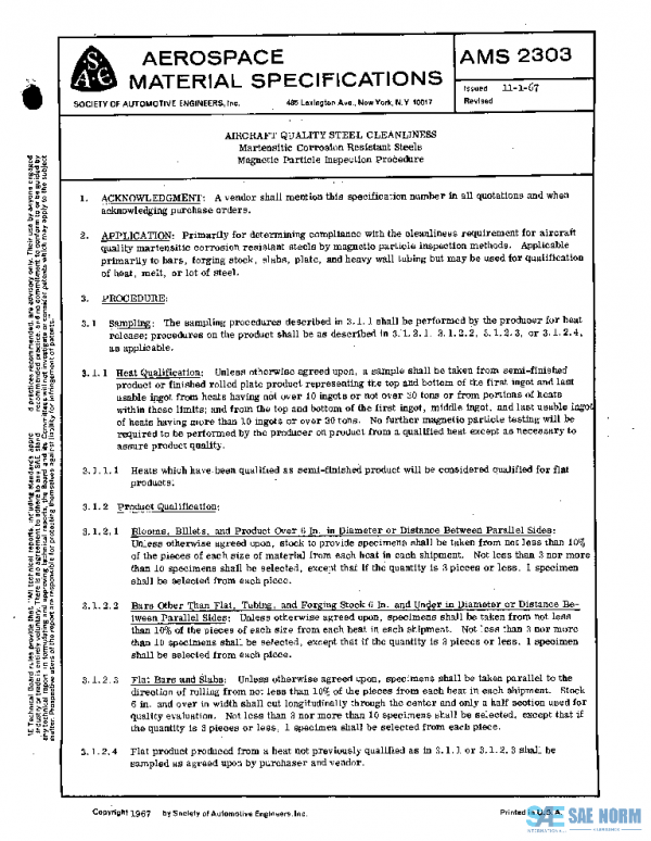 SAE AMS2303 PDF