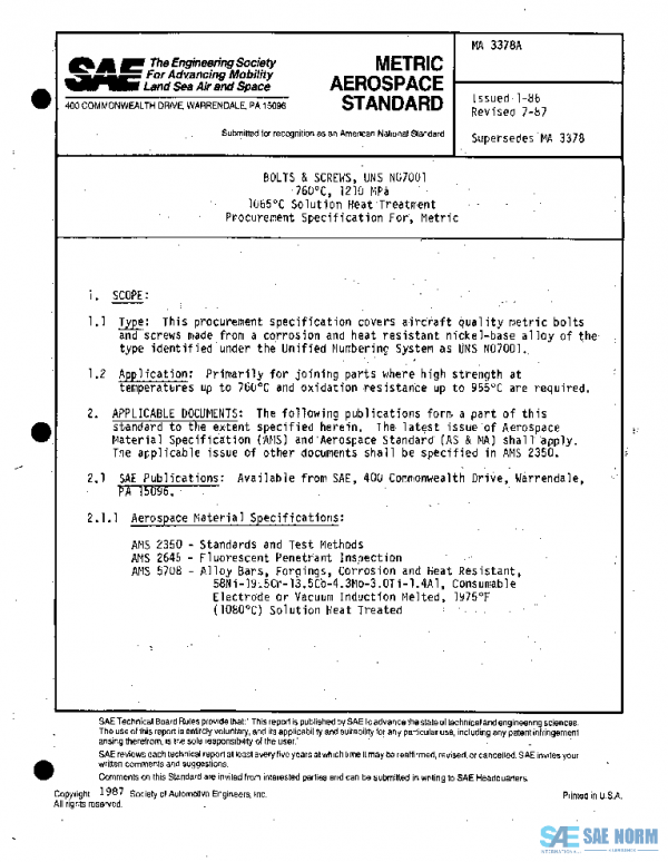 SAE MA3378A PDF