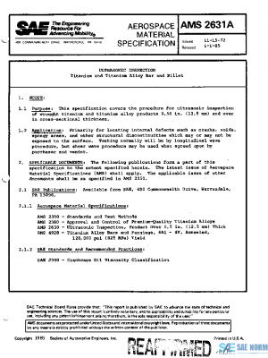 SAE AMS2631A PDF